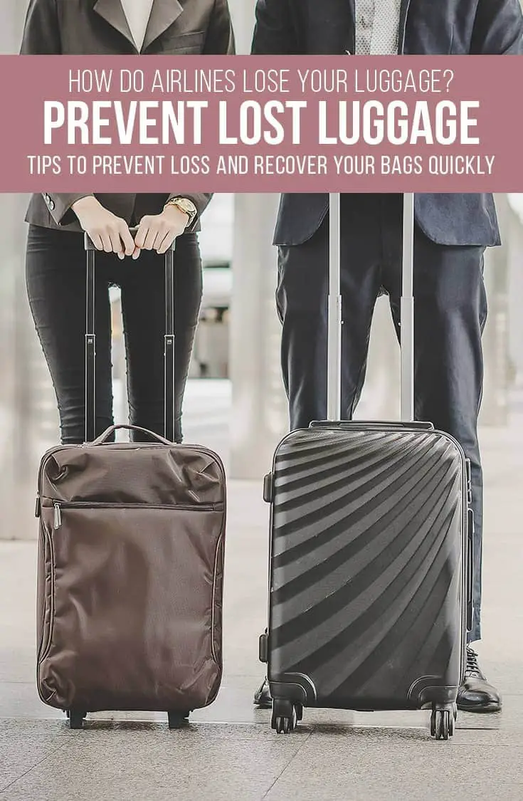 How do airlines lose luggage? Prevent lost luggage and recover lost bags quickly with these travel tips. | Travel tips | Lost luggage | luggage recovery | prevent losing luggage |