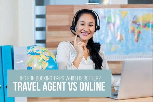 are travel agents more expensive than online