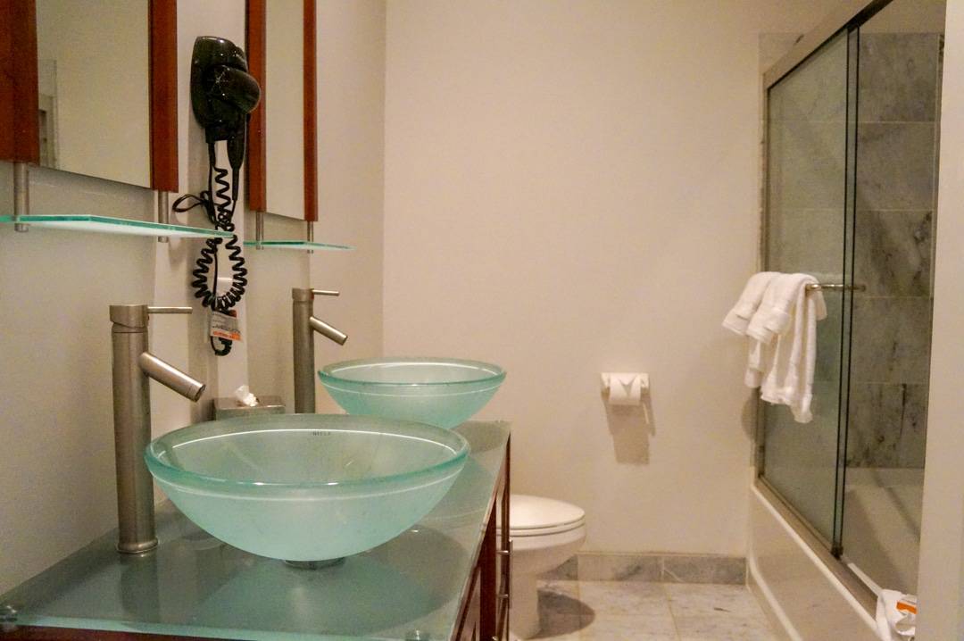 bathroom Hotel Lofts on Pearl Buffalo New York