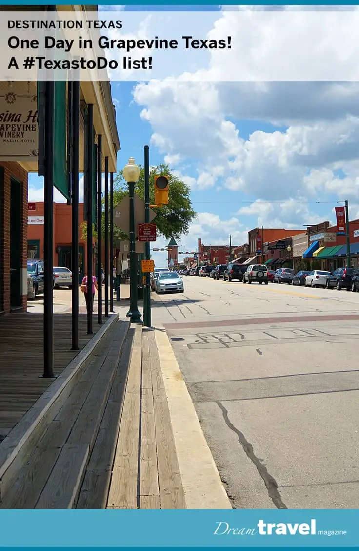 Grapevine Texas is a great place to stop when on layover in Dallas. With shopping malls, small town streets and great eateries, there is something for everyone here. 