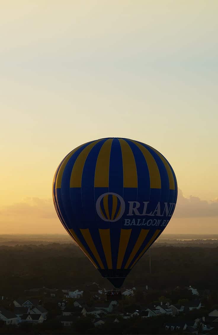 Looking for something other than Disney? In this post I take a ride with Orlando Balloon Rides in Kissimmee Florida.