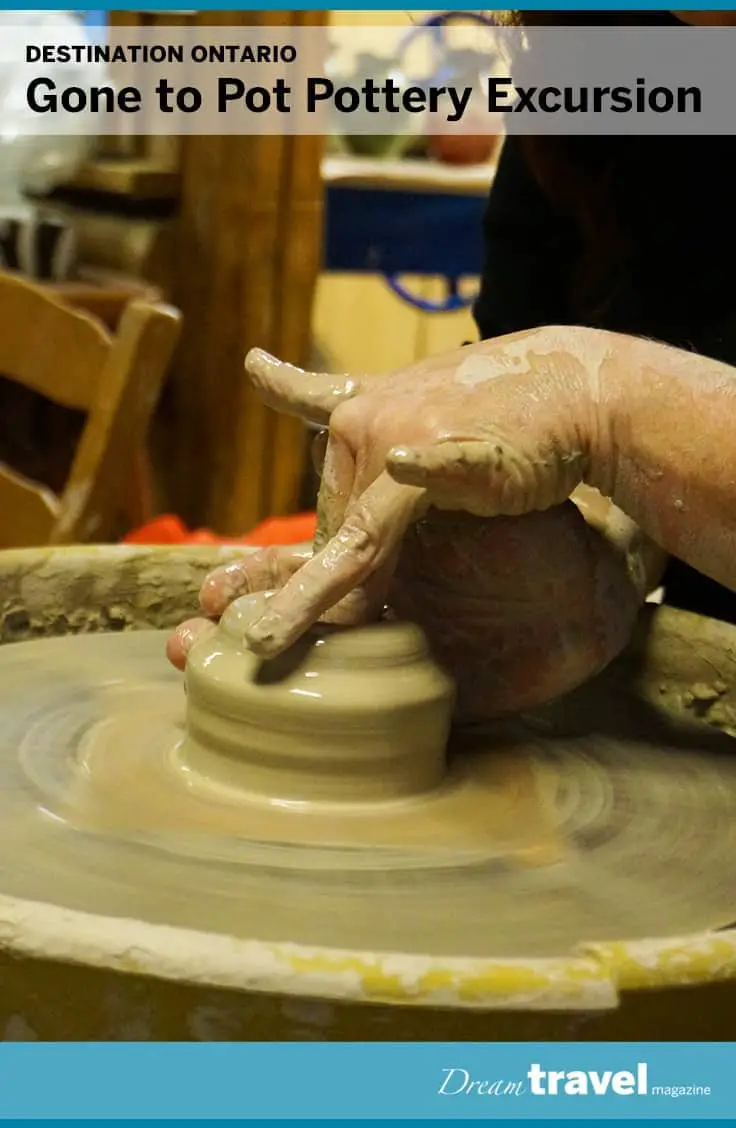 Yours Outdoors Gone to Pot excursion and pottery workshop is a great way to learn about pottery and spend a day in Haliburton, Ontario.