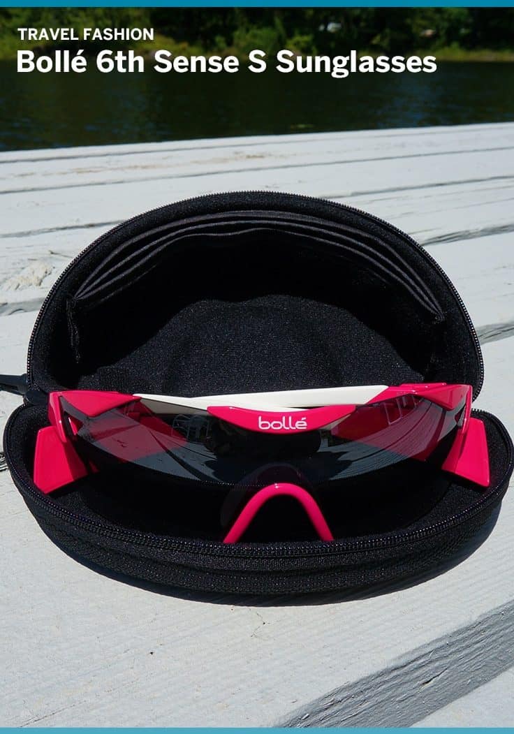 Sporty and stylish the Bollé 6th Sense S sunglasses were great for hot weather and high activity. Anti-fog lenses, adjustable nose band made these a perfect fit.