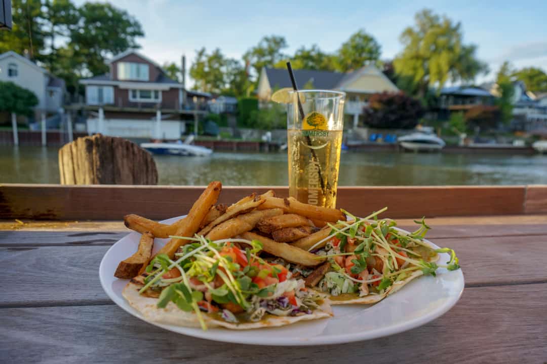 Perch Tacos Smackwater Jack's Taphouse Grand Bend Ontario