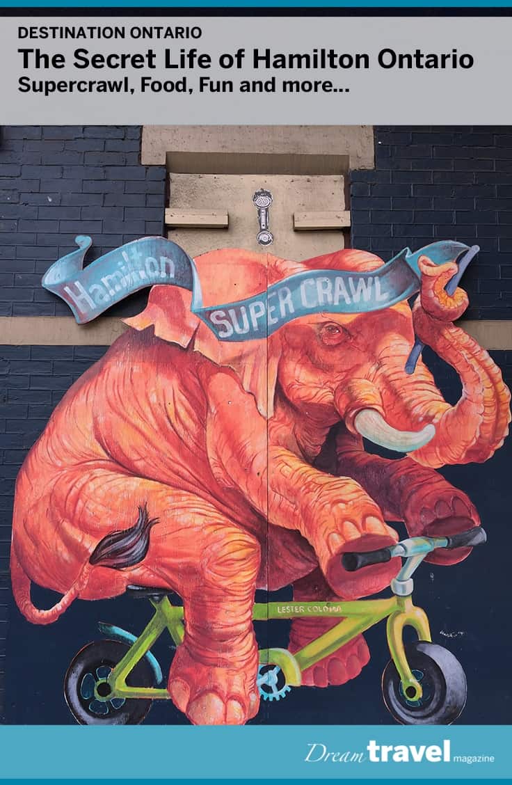 Hamilton Ontario is a city with many hidden secrets, including their annual fall festival Supercrawl. Showcasing the best food, music and art of the region, the entire city comes out to celebrate all the City's best kept secrets.