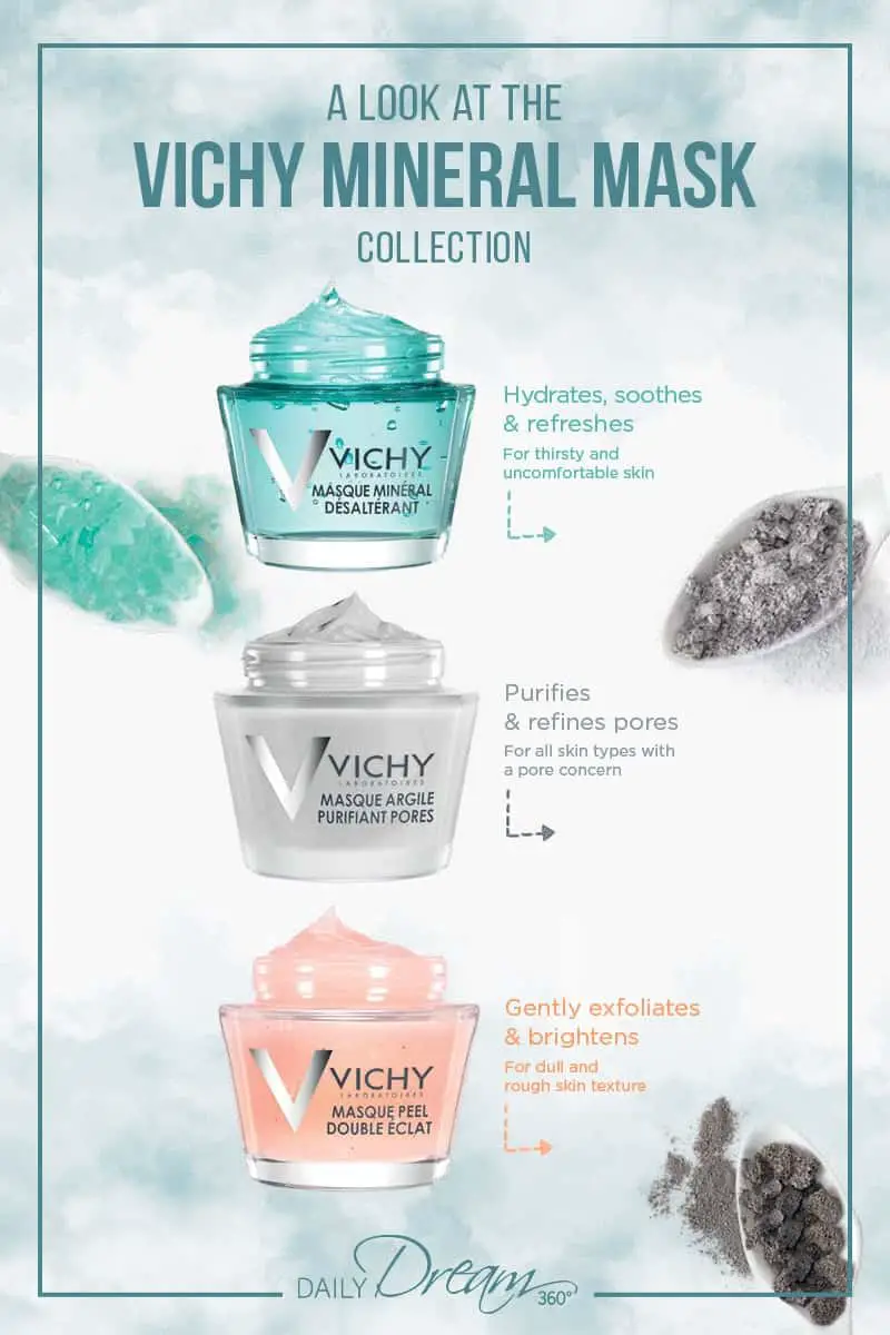 Vichy has put together a collection of 3 mineral masks. The result is a customized multi-masking beauty trend for all skin types. For a quick hydration pick-me-up or an all-in-one skin facial these masks have something for everyone. #Vichy #VichyLover #mask #facemask #skincare #beauty
