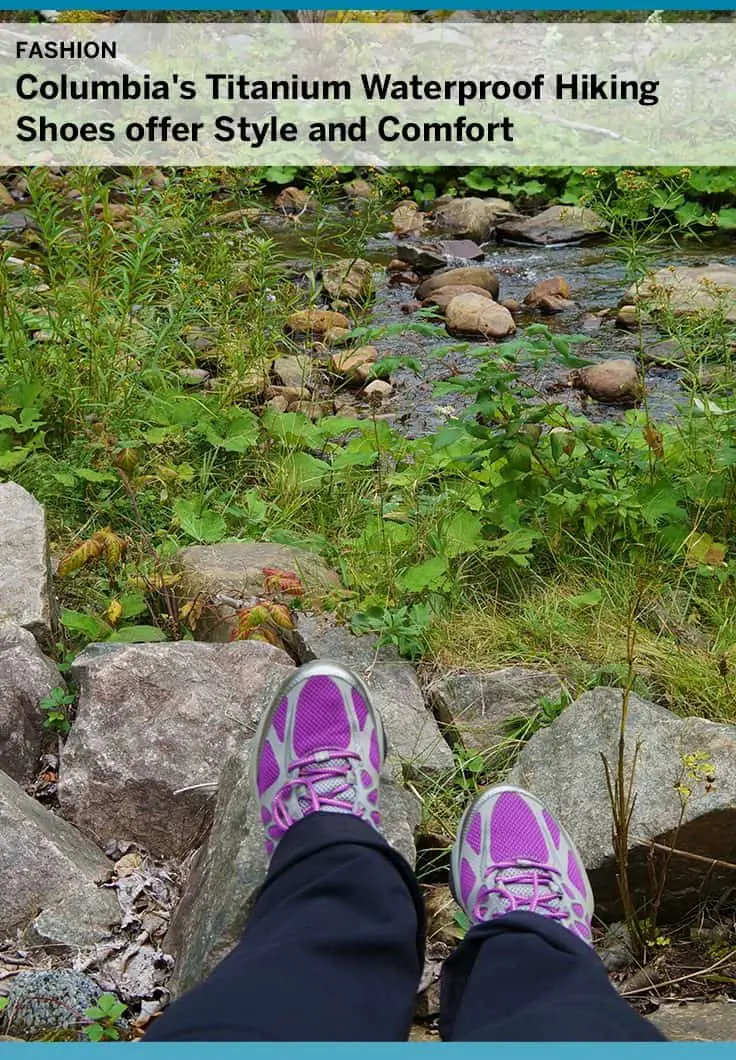 Lightweight, waterproof and they come in purple. I love these Columbia Titanium hiking shoes (found on sale at Winners) and I had to share all the details. Check them out!