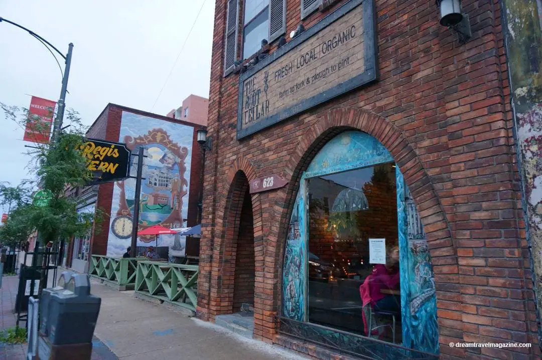 The Root Cellar Restaurant storefront regenerate 2016 event London Ontario