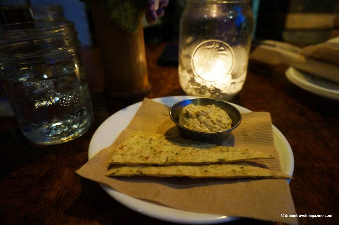 Hummus Appetizer at the Root Cellar Restaurant Regenerate Event 2016 London Ontario