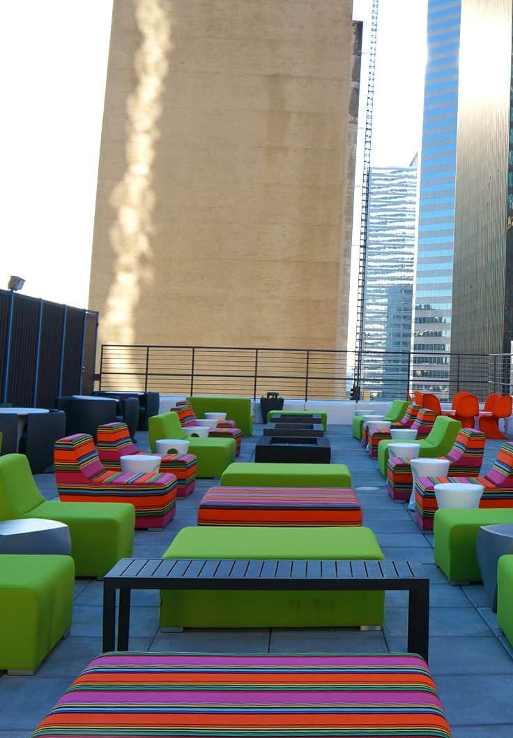 Aloft Houston downtown is centrally located and offers exclusive features like its Rooftop patio and bar complete with pool. The hotel features spacious boutique style rooms and all the Aloft inspired amenities you know and love.