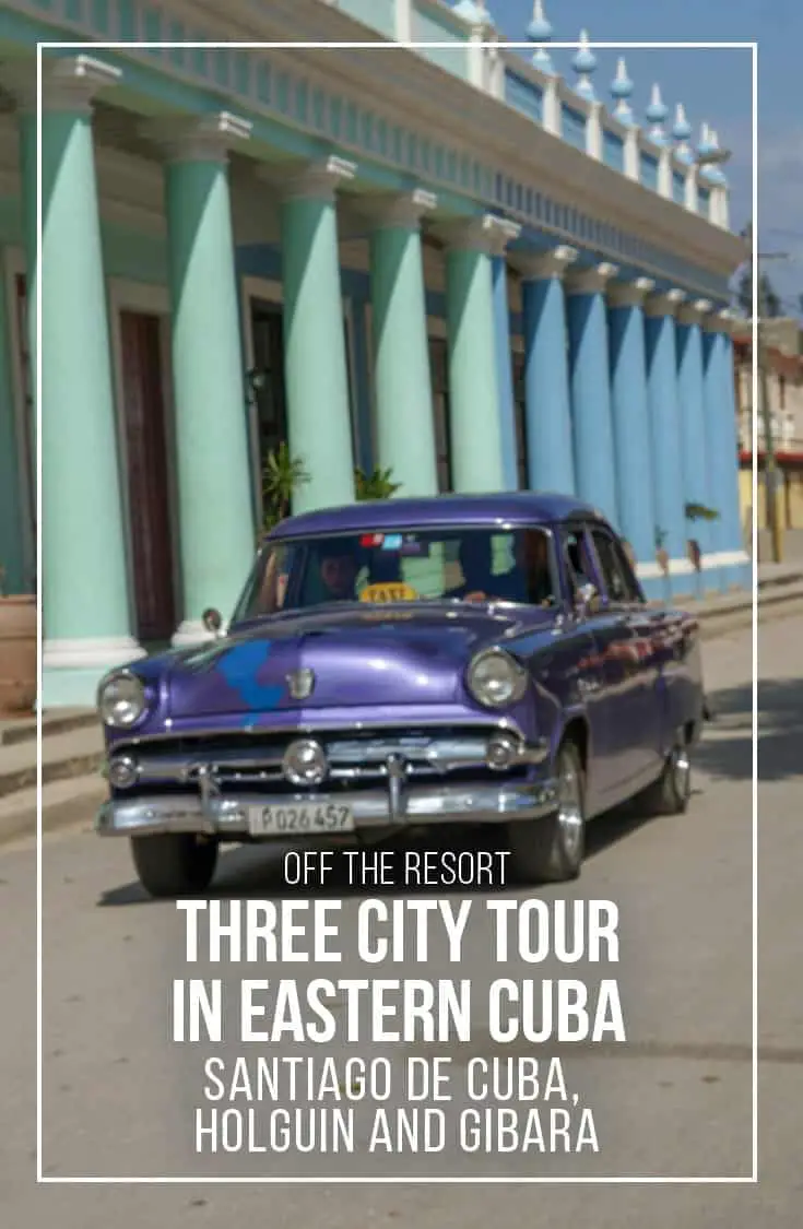Head off the resort and discover life in the Real Cuba. Our 3 city tour of eastern Cuba: Santiago de Cuba, Holguin and the coastal village of Gibara. | Cuba | off the resort | real Cuba | streets of Cuba | City tour Cuba |