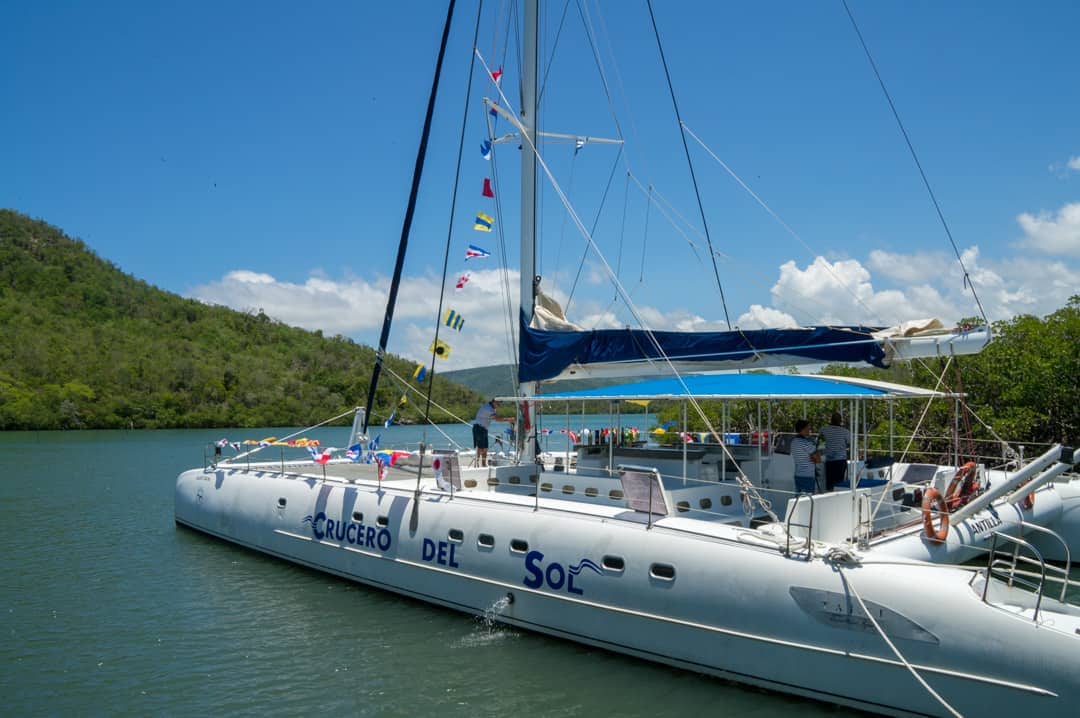 Catamaran Ride at Ecological Park Rocazul Holguin Cuba