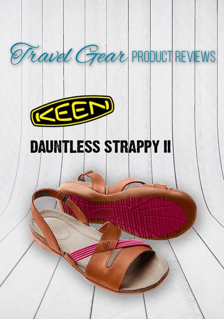 Perfect for site seeing trips, the Keen Dauntless Strappy II sandals were stylish and provided good support for extended wear. Check out our full review. | Fashion | Travel Gear | Sandals | Shoes | Keen |