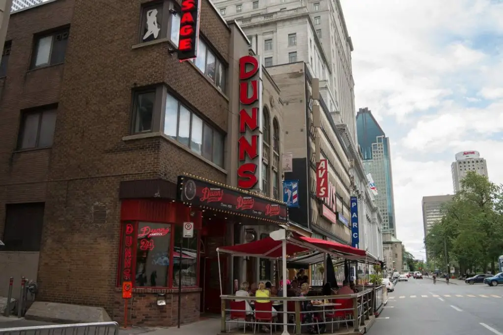 Dunn's Famous Smoked Meat Restaurant Montreal Quebec | Restaurant | Smoked Meat | Deli | Montreal | Quebec |