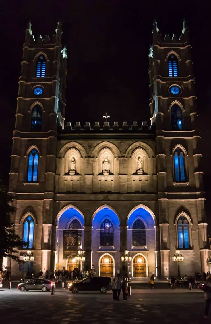 Attraction: A must-see show when visiting Montreal. Experience the amazing indoor light show transforming the inside of Montreal's famed Notre Dame Basilica. | Montreal | Attraction | Light Show |
