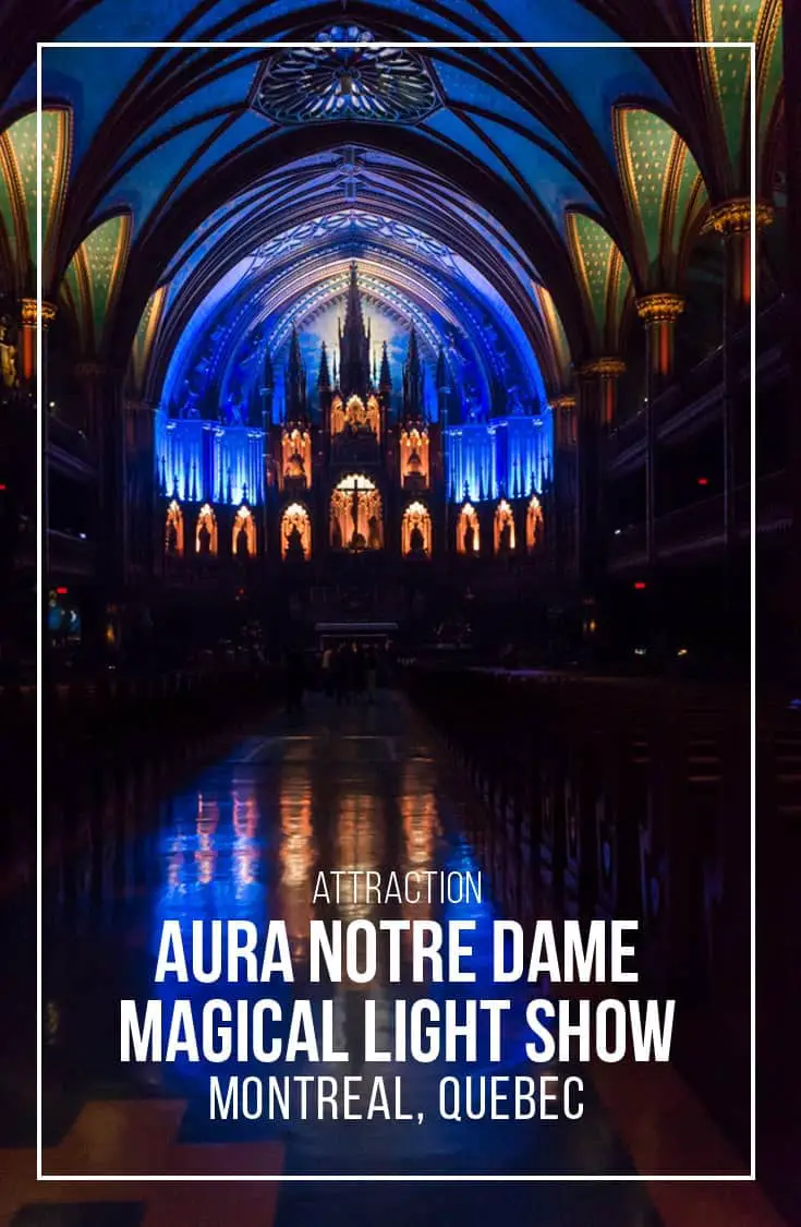 Attraction: A must-see show when visiting Montreal. Experience the amazing indoor light show transforming the inside of Montreal's famed Notre Dame Basilica. | Montreal | Attraction | Light Show |