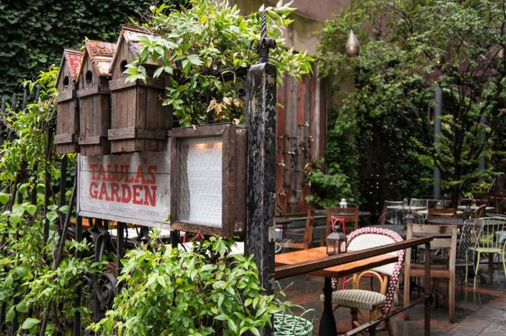 Restaurant Philadelphia Talula's Garden