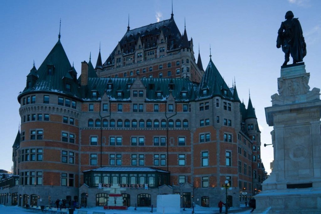 Fairmont Chateau Frontenac Quebec City Winter-Featured