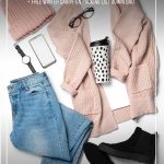 Winter clothing with text How to Pack Light for Winter Travel with This Winter Clothing ListHow to Pack Light for Winter Travel with This Winter Clothing List. (pin image)