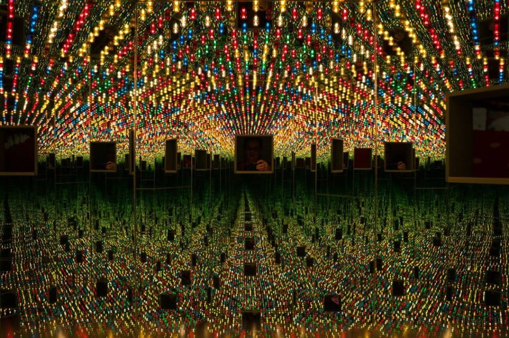 Until May 2018 Toronto's AGO is showing Yayoi Kusama's Infinity Mirrors exhibit. Combine your exhibit with AGO's First Thursdays and enjoy an evening of good food, drinks and art. | Toronto | Art Gallery | Ontario | AGO | Yahoo Kusama | Infinity Mirrors |