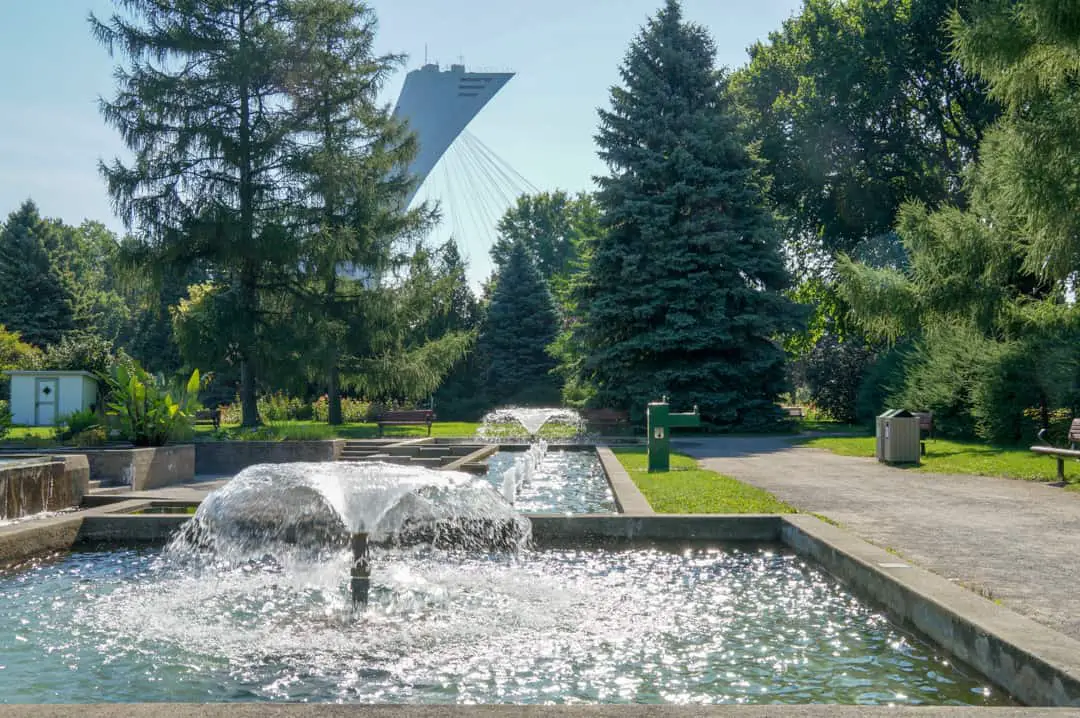 fountains montreal botanical gardens