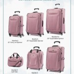 Finding stylish luggage that is durable and lightweight is not always easy, so we are happy to share the Maxlite 5 Collection from Travelpro which features many sizes and colours with great features. | #luggage #travelgear #style #fashion #bags |