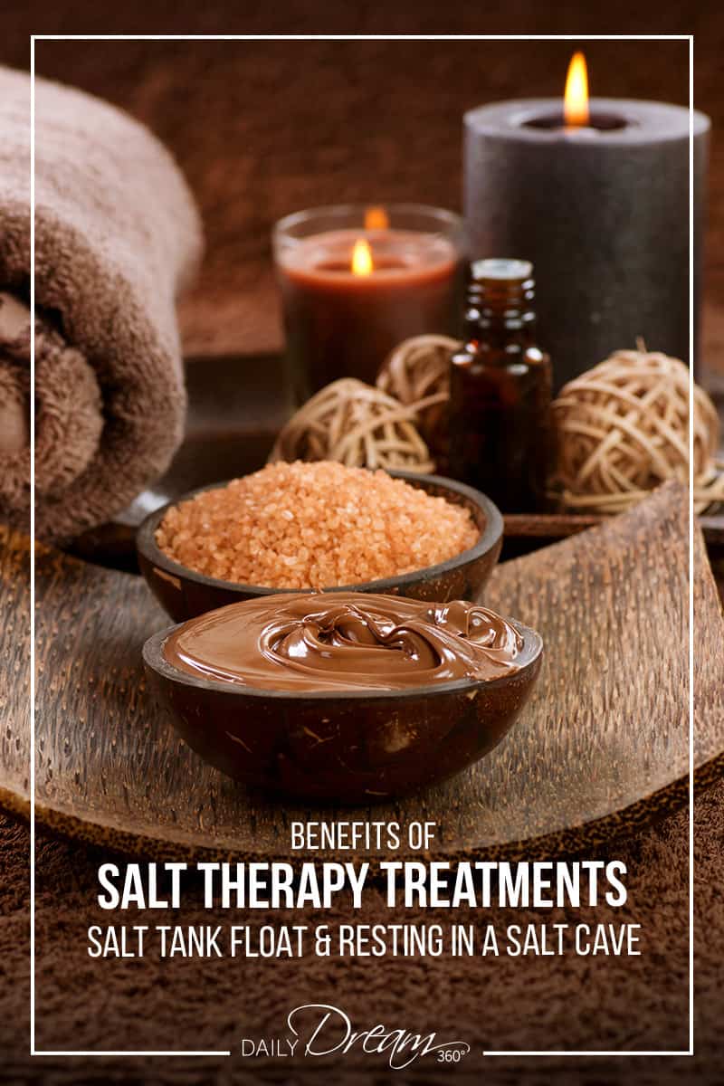 Benefits of Salt Therapy Treatments. Salt Tank Float and Resting in a