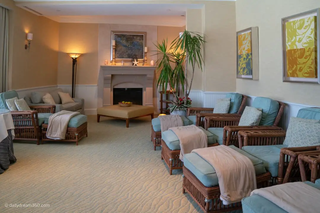 spa quiet room at the Ritz-Carlton Amelia Island Florida