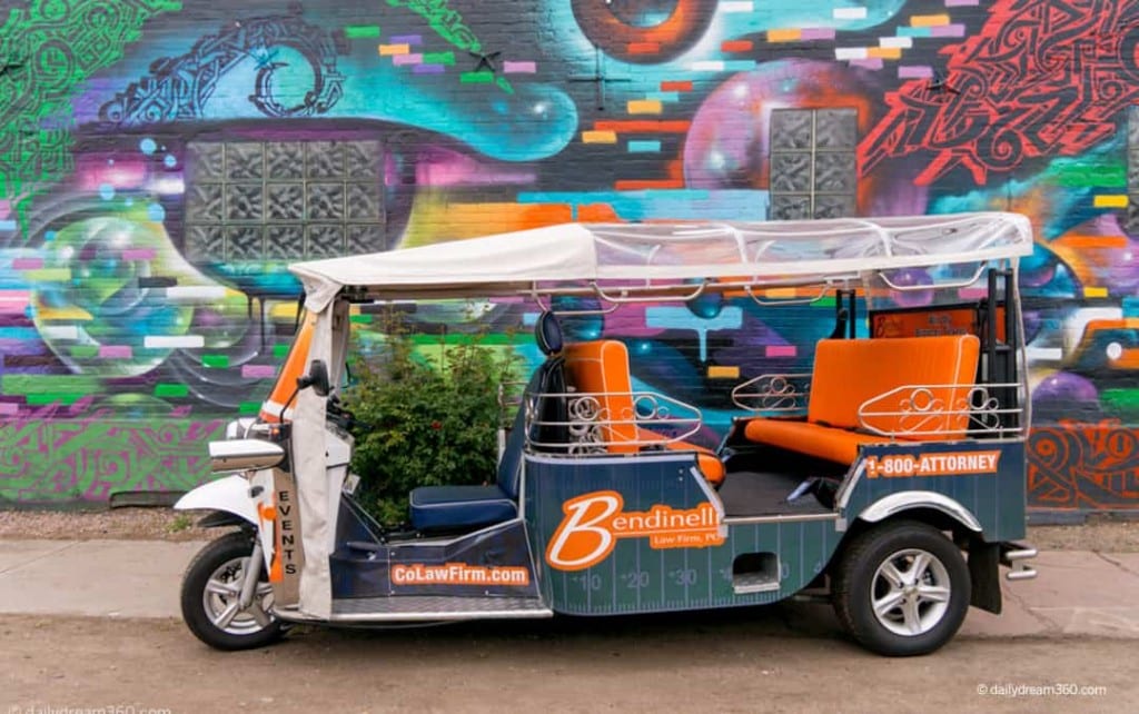 Discover Denver's Best Neighbourhoods with an eTuk Ride