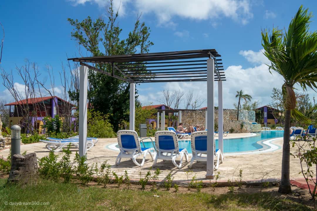 Quiet spots at pool Iberostar Mojito, Cayo Coco, Cuba