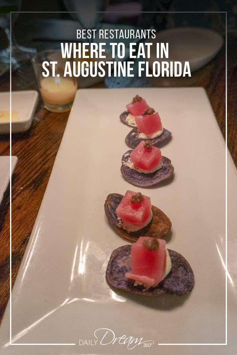 Where to Eat in St. Augustine Florida