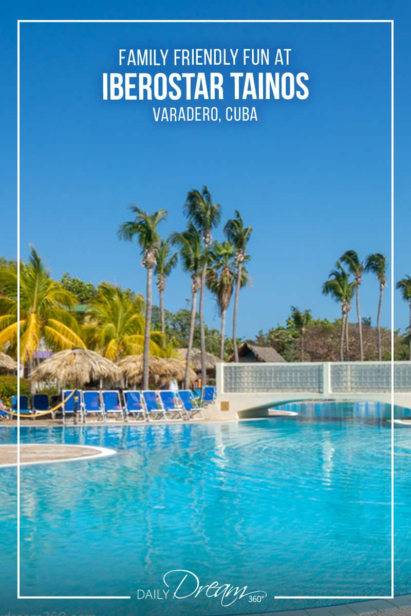 Large main pool area at Iberostar Tainos, Varadero