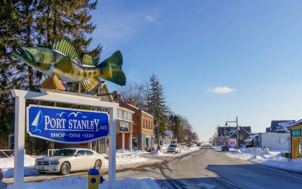 Things to do during Winter in Port Stanley Ontario