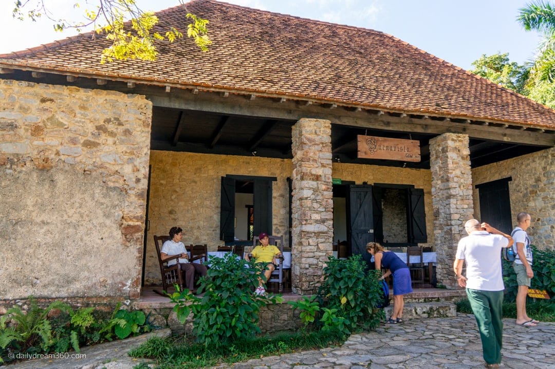 Restaurant on mountain in in Las Terrazas Eco Village Cuba