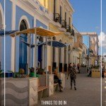 Shopping street in Matanzas Cuba.
