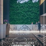 Lobby at hotel X Toronto