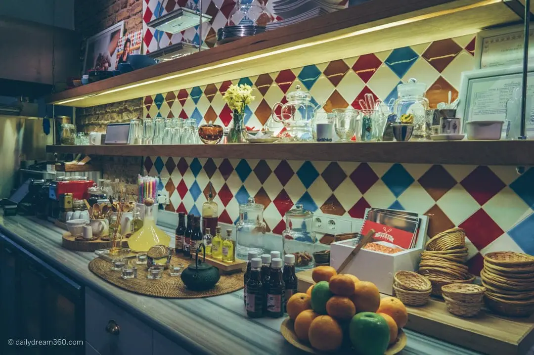 Inside Forno Firin Restaurant Balat Istanbul