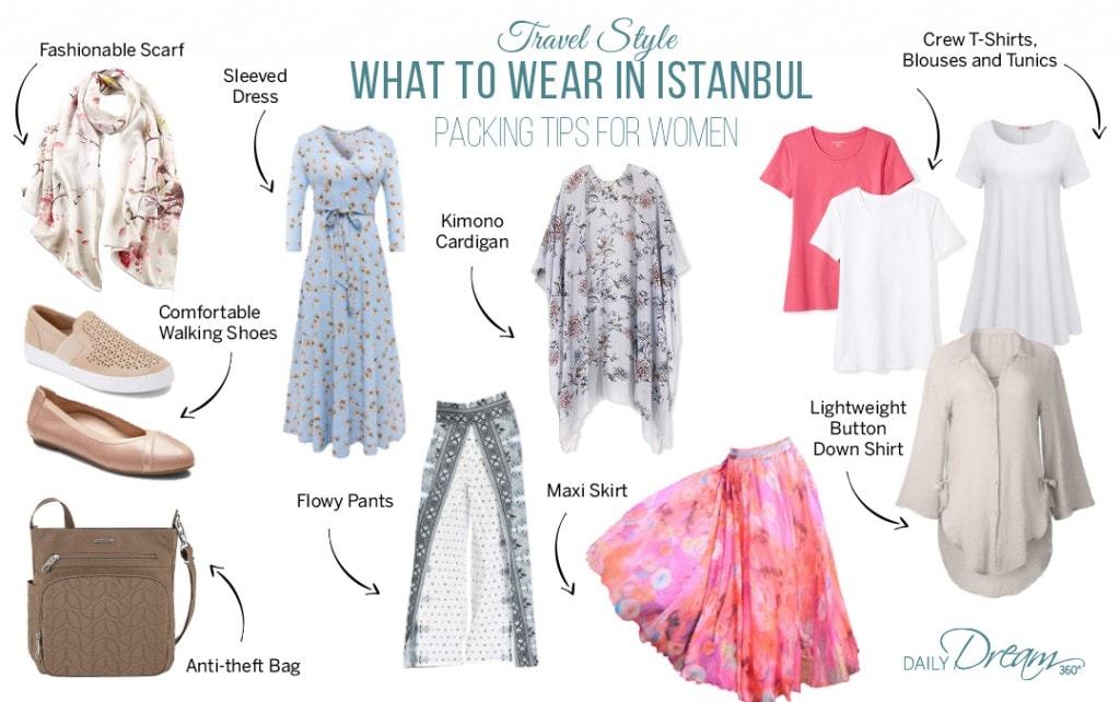 What to Wear in Istanbul Packing List