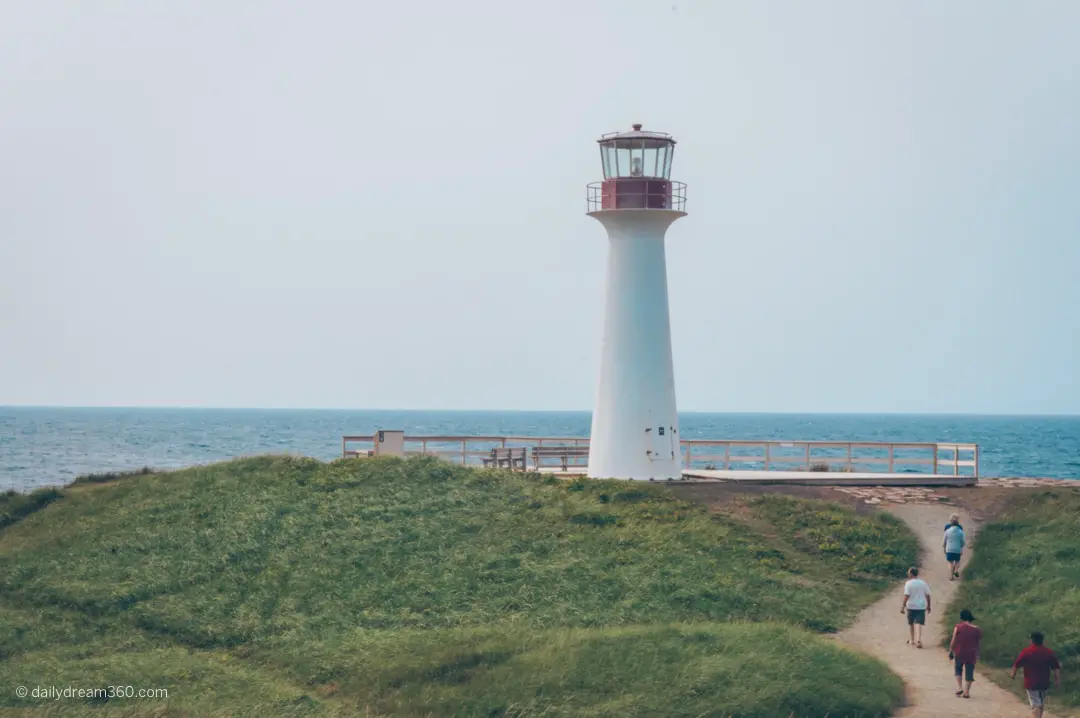 Lighthouse Etang-du-Nord Cap Aux Meules Island Iles de la Madelaine Quebec