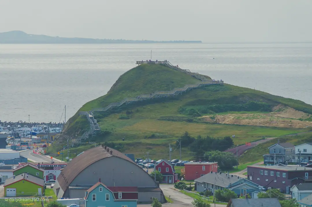 Town Cap Aux Meules Island Iles de la Madelaine Quebec