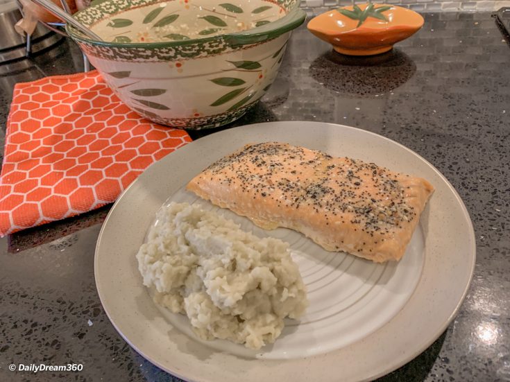 Mashed Cauliflower with Artichokes From Frozen