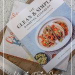 Stack of cookbooks with text How to Detox Sugar with the Best Books on Quitting Sugar (pin image)