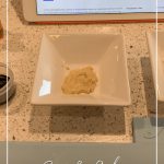 Food prepared in front of tablet with text overlay Easy Low Carb Meal Planning for Beginners + Meal Planning Template