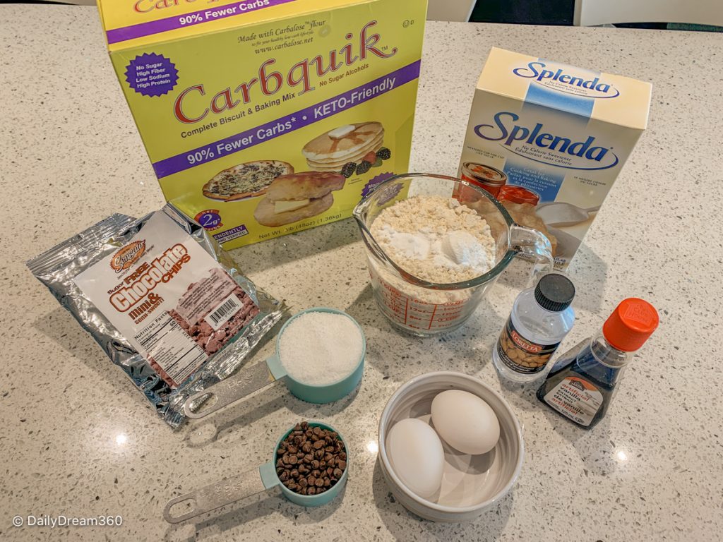 Sugar-Free Biscotti ingredients