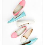 Shoes on white background with pin text Hottest Summer Styles Most Comfortable Shoes and Sandals for Summer