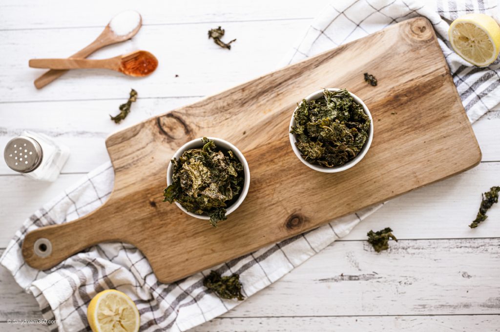 Keto-Friendly Seasoned Kale Chips Recipe