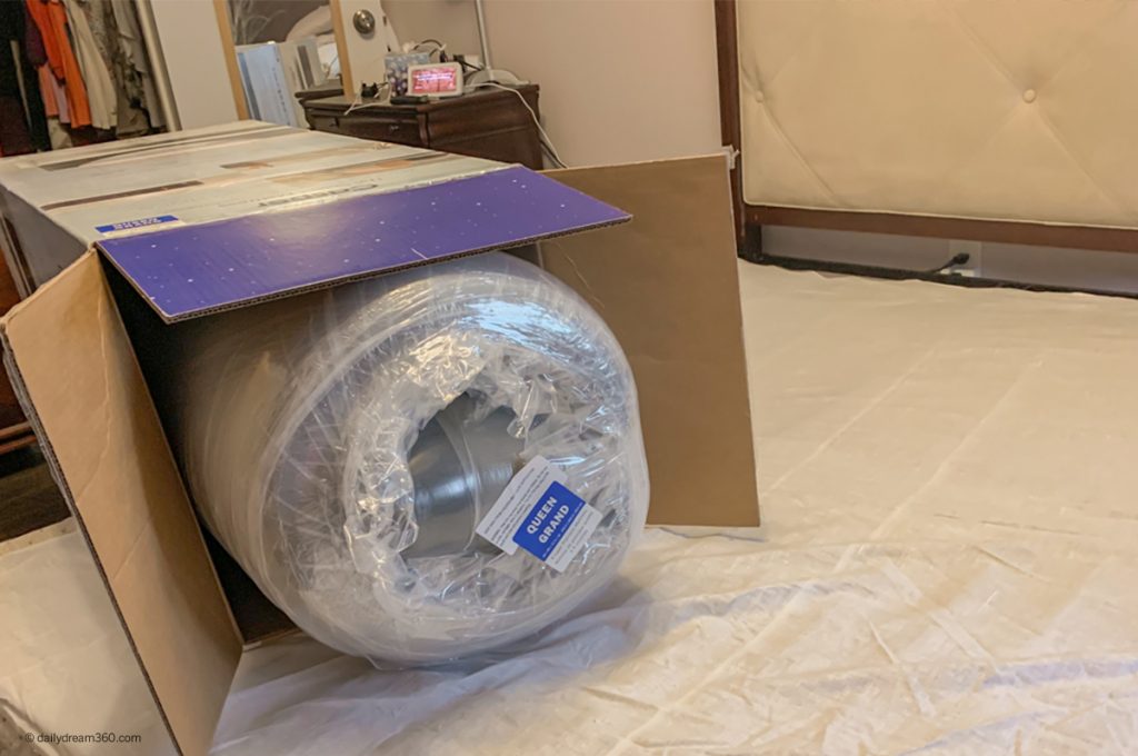 Unboxing of Casper mattress