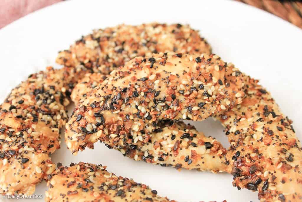 Air Fryer Keto Chicken Tenders No Breading