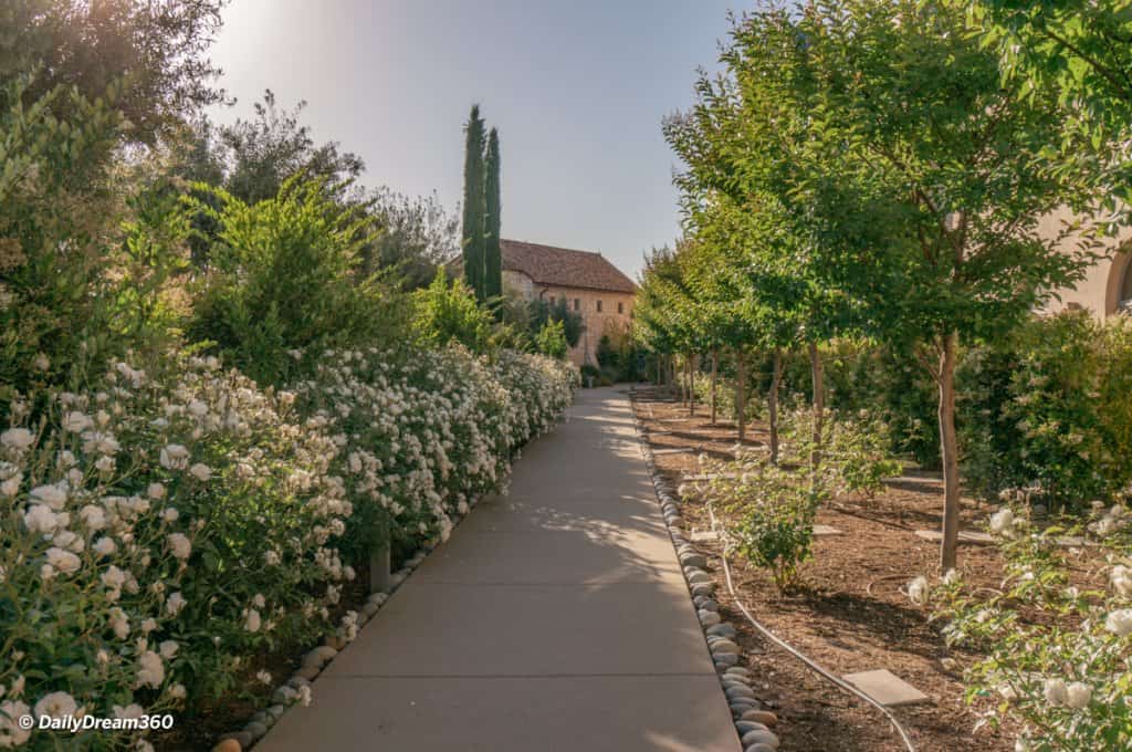 Backyard Gardens of the Allegretto Vineyard Resort