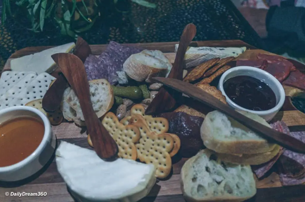 Cheese board at Cheese Cottage Mobile